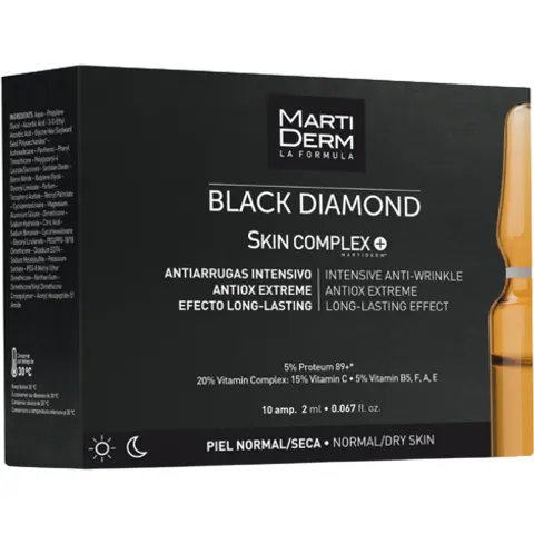 Martiderm Black Diamond Skin Complex 10 Ampullen – Bild 2