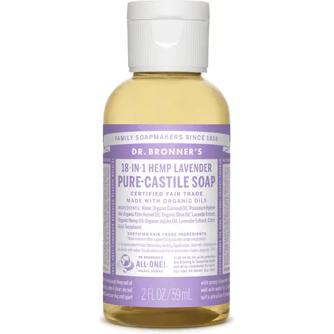 Dr. Bronner's Lavendel Flüssigseife 59 ml – Bild 2