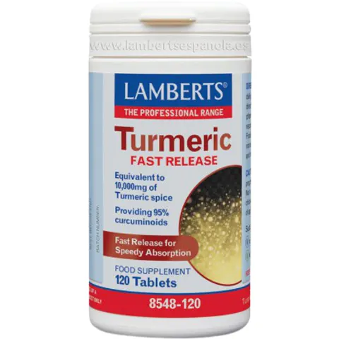 Lamberts Kurkuma Rapid Release 120 Kapseln – Bild 2