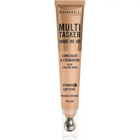 Rimmel Multi Tasker Wake Me Up Concealer & Foundation Light 30 – Ljus – Bild 2