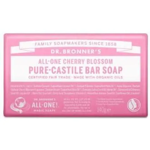 Dr. Bronner's Kirschblüten-Seife 140 gr – Bild 2