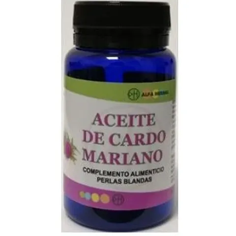 Alfa Herbal Mariendistelöl 60 Perlen – Bild 2
