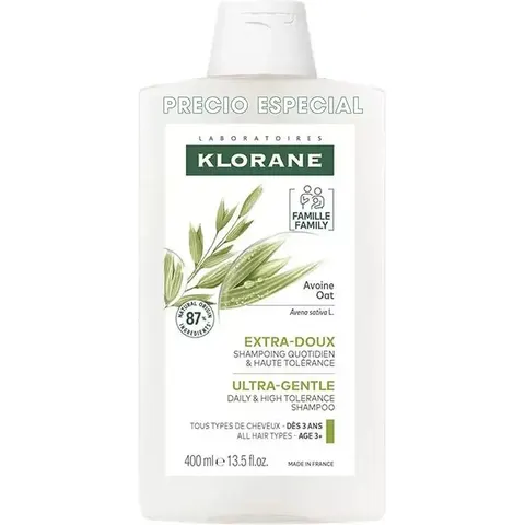 Klorane Sanftes Hafermilch-Shampoo 400 ml – Bild 2