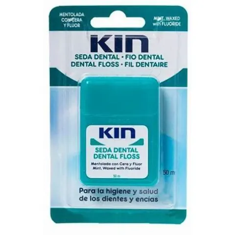 Kin Menthol-Zahnseide mit Wachs – Bild 2