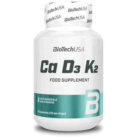 BiotechUSA Ca D3 K2 90 Kapseln – Bild 2