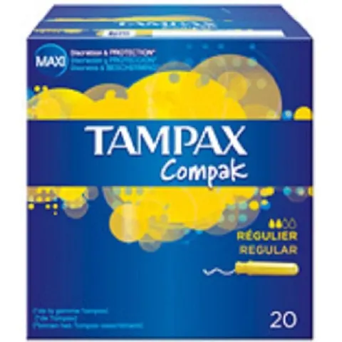 Tampax Compak Regular Mixed Box 20 Einheiten – Bild 2
