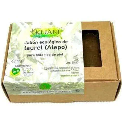 Kijani Lorbeerseife (Aleppo) 80 gr – Bild 2