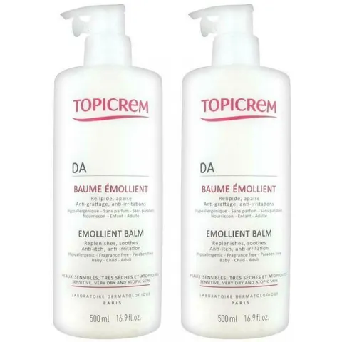Topicrem DA Emollient Balm 2 x 500 ml – Bild 2