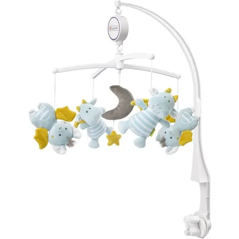 Fehn Musik-Mobile Little Castle 40cm – hellblau – Bild 2
