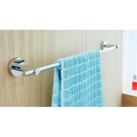 tesa Badetuchstange SMOOZ, einarmig, verchromt – Bild 2