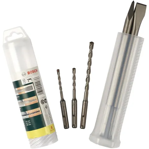 BOSCH Meissel- und Bohrer-Set 5-teilig – Bild 2