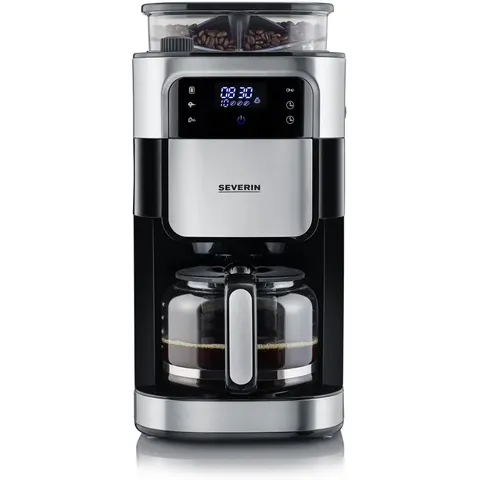 SEVERIN KA4813 Kaffeemaschine silber/schwarz – Bild 2