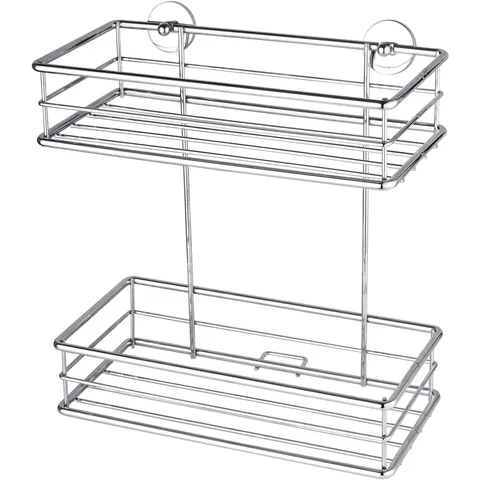 Tesa 40212-00000-00 baath Plus Duschkorb Klebstoff Silber – Bild 2