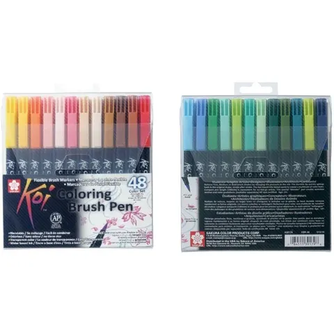 SAKURA Pinselstift Koi Coloring Brush, 48er Etui – Bild 2