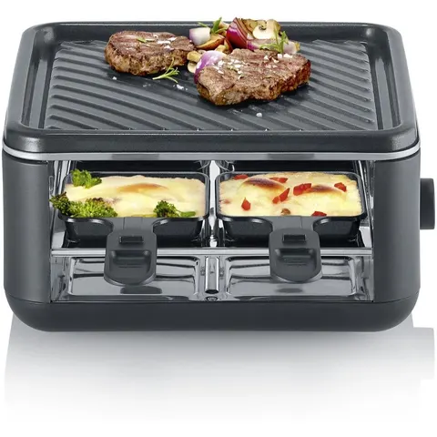 SEVERIN Mini-Raclette-Grill RG 2360, mit Grillplatte – Bild 2