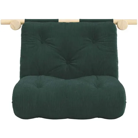 Schlafsofa KARUP DESIGN "Hooked Sofa Bed / Sleeper Chair – Sitz- oder Schlafplatz, platzsparend", grün (seaweed), B:75cm H:12cm T:200cm, Bezug: 100% Polyester – Bild 2