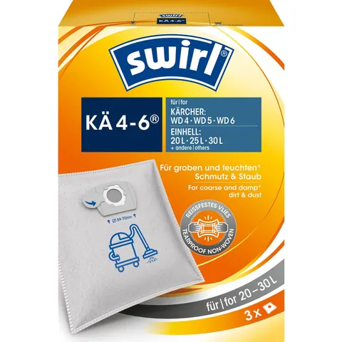 swirl® Staubsaugerbeutel, KÄ 4-6 – Bild 2
