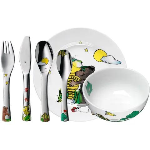 WMF Janosch Kindergeschirr-Set weiss – Bild 2