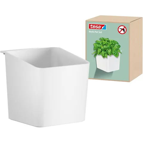 tesa KITCHEN Kräutertopf, weiss – Bild 3