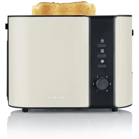 SEVERIN AT 9576 Automatik Toaster beige – Bild 2