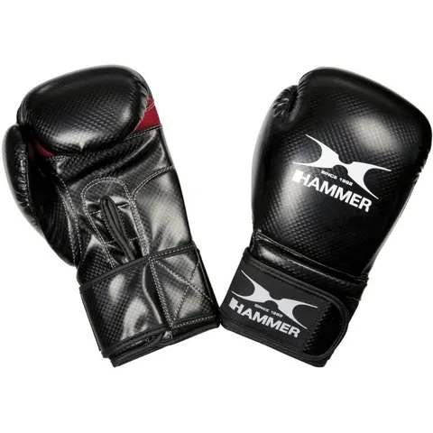 HAMMER Boxhandschuhe X-SHOCK schwarz 14 OZ B – Bild 3