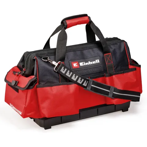Einhell Systemkoffer E-Case Tasche, schwarz, rot (4540036) – Bild 2