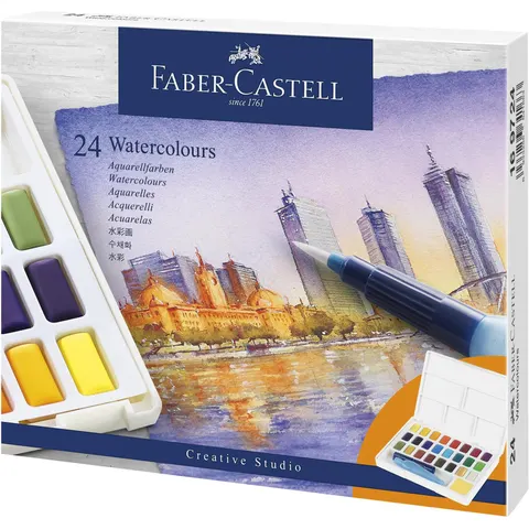 FABER-CASTELL Aquarellfarben farbsortiert – 641663 – Bild 2