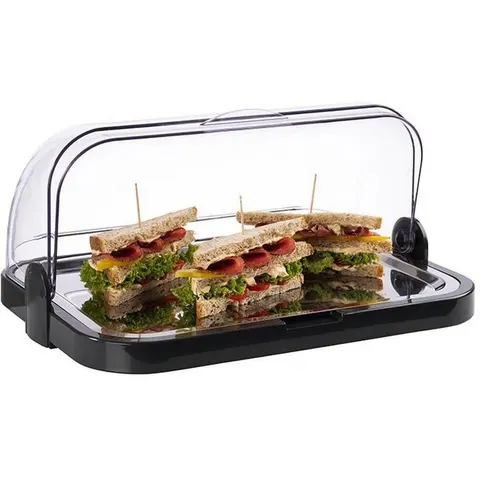 APS Buffet-Vitrine, schwarz – Bild 3
