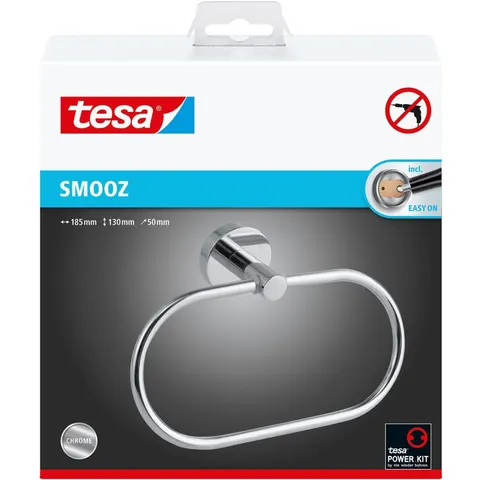 Tesa SMOOZ Handtuchring Klebstoff Metall – Bild 3
