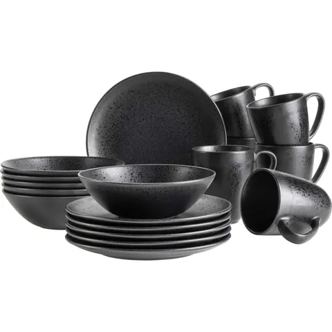 Frühstücks Set, Steinzeug Essential – Bild 3