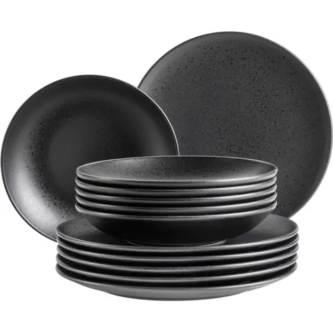 Teller Set, Steinzeug Essential – Bild 3