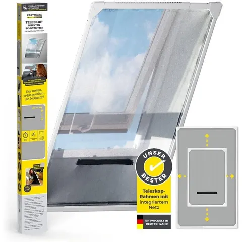 EASYMAXX Moskitonetz »Magic Fit« 100x160cm weiss – Bild 3