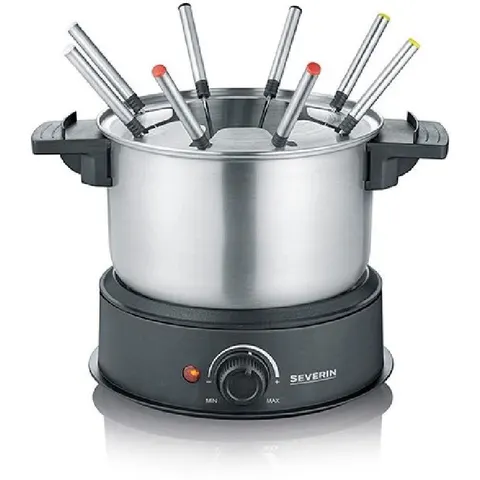 SEVERIN Fondue – silber | schwarz – Bild 3