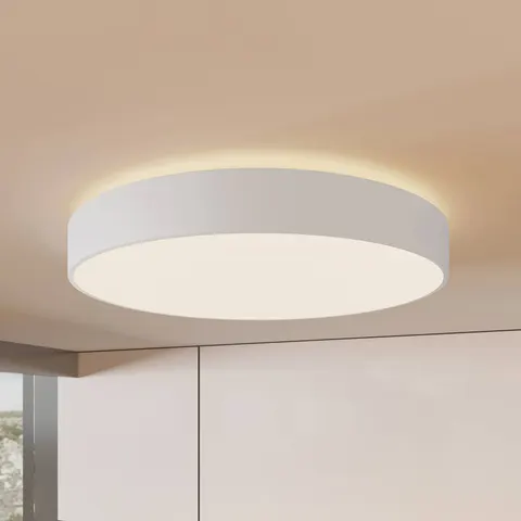 LED Ceiling Light Vanida Arcchio, dimmable, White / opal, Kitchen, Aluminium, Modern, Ceiling Light – image 2