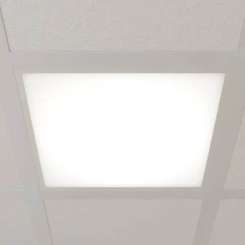 LED Panel Vinas Arcchio, White / opal, Workroom / Office, Plastic, Modern, LED Panel – image 2