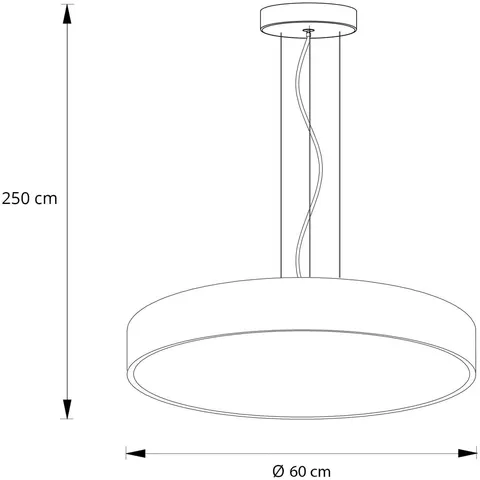 Pendant Light Vanida Arcchio, dimmable, White / opal, Kitchen, Aluminium, Modern, Ceiling Light – image 2