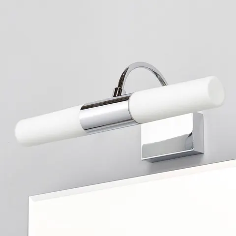 Wall Light Devran Lindby, dimmable, Chrome / silver, Bathroom, metal, Modern, Wall Light – image 2
