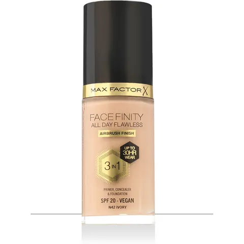 Max Factor Facefinity 3 in 1 Primer Concealer & Foundation N42 Ivory – image 2