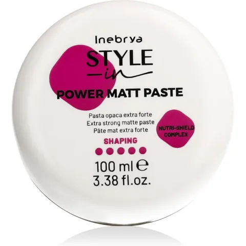 Inebrya Style-In Power Matt Paste Extra Strong 100 ml – image 3