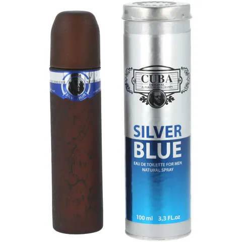 Cuba Silver Blue Eau de Toilette Spray 100ml – image 2