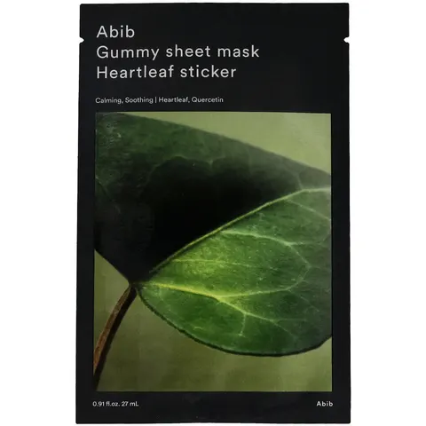 Abib Gummy Sheet Mask Heartleaf Sticker 27 ml – image 2