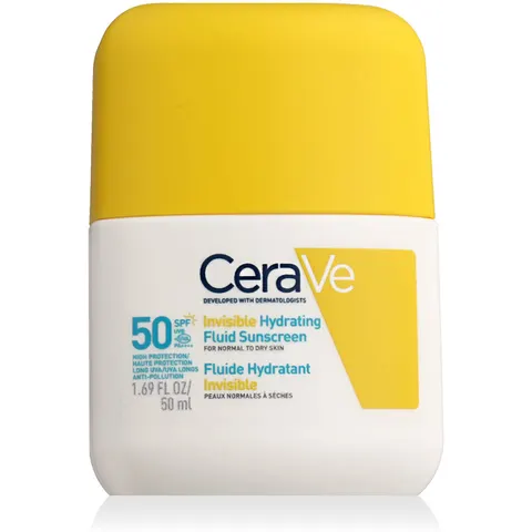 CeraVe Invisible Fluid Face Sunscreen SPF50 50ml – image 2