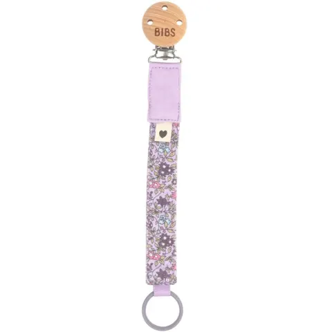 BIBS X Liberty Paci Braid dummy clip Violet Sky 1 pc – image 2