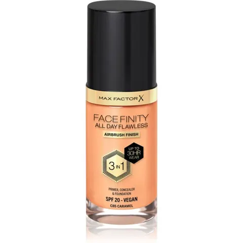Max Factor Facefinity 3in1 Primer, Concealer y Foundation 85-Caramel 30ml – image 2