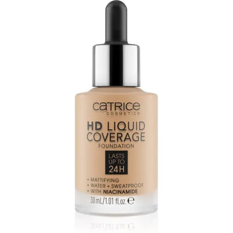 Catrice HD Liquid Coverage foundation shade 032 - Nude Beige 30 ml – image 2