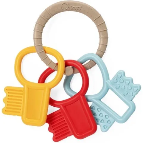 Chicco Eco+ Teething Key Ring chew toy 3 m+ 1 pc – image 2
