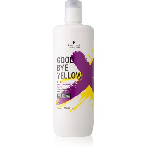 Schwarzkopf Goodbye Yellow Neutralizing Shampoo 1000mL – image 2