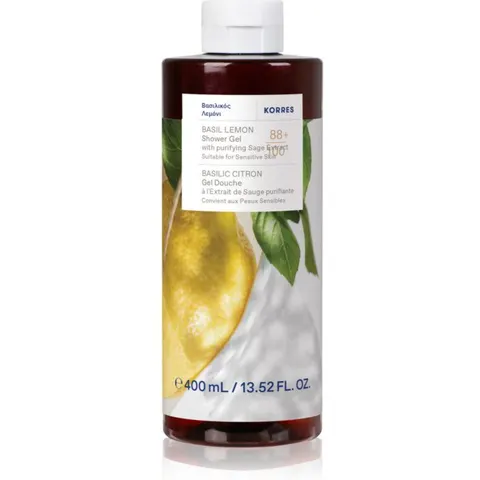 Korres Basil Lemon Refreshing Shower Gel 400 ml – image 2
