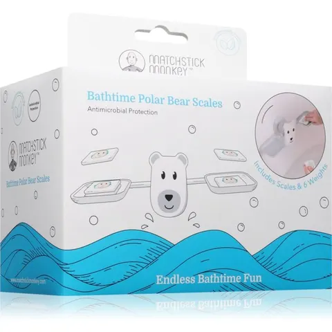 Matchstick Monkey Bathtime Scale - Polar Bear – White – image 2