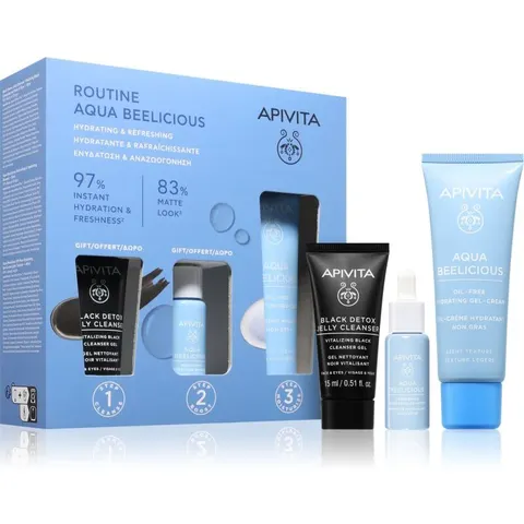 Apivita Aqua Beelicious Hydrating & Refreshing Routine Set for intensive hydration – image 2